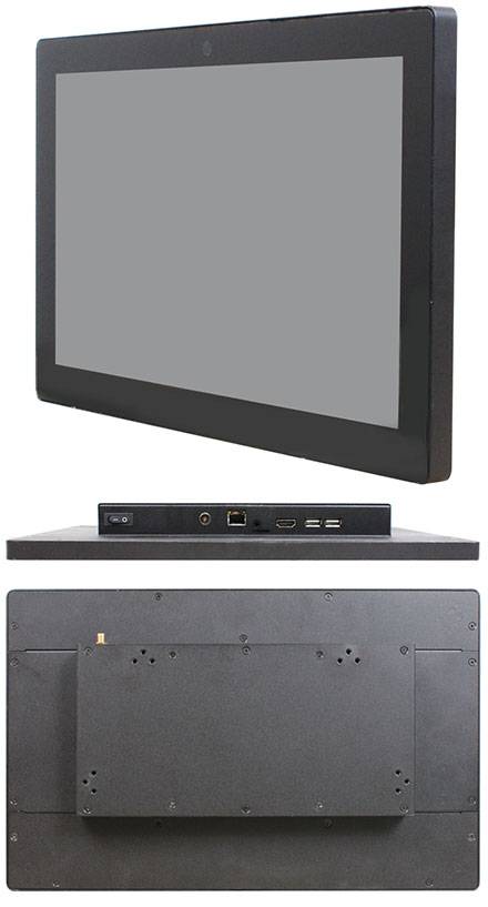 Jetway HPC-WV133 (13.3" Panel PC, ARM Cortex RK3288, 2GB RAM, 8GB Flash ROM, 9-36V Wide Voltage DC-in)