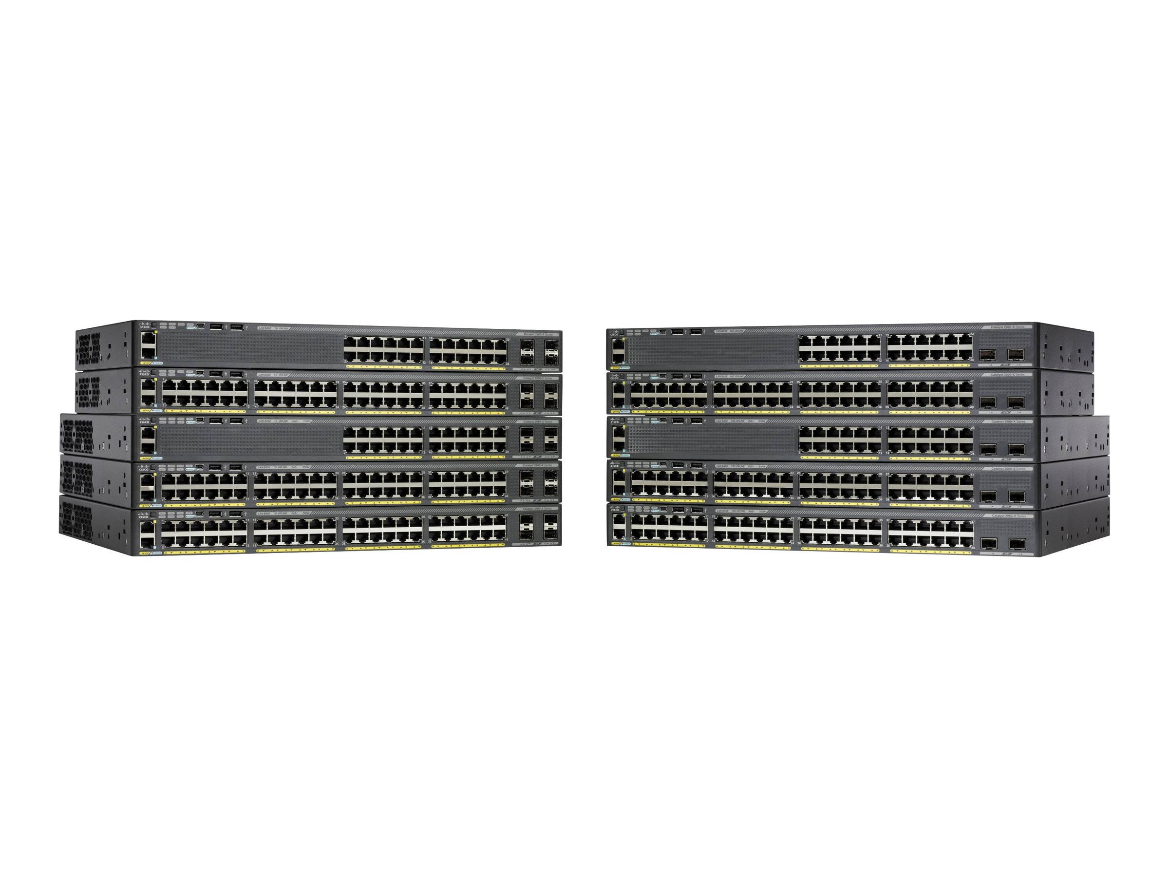Cisco Catalyst 2960XR-48FPD-I - Switch - L3 - managed - 48 x 10/100/1000 (PoE+)