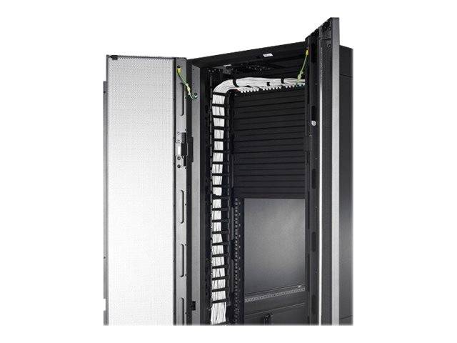 APC - Kabelführungsplatte für Schaltschrank - Schwarz - 42HE (Packung mit 2)