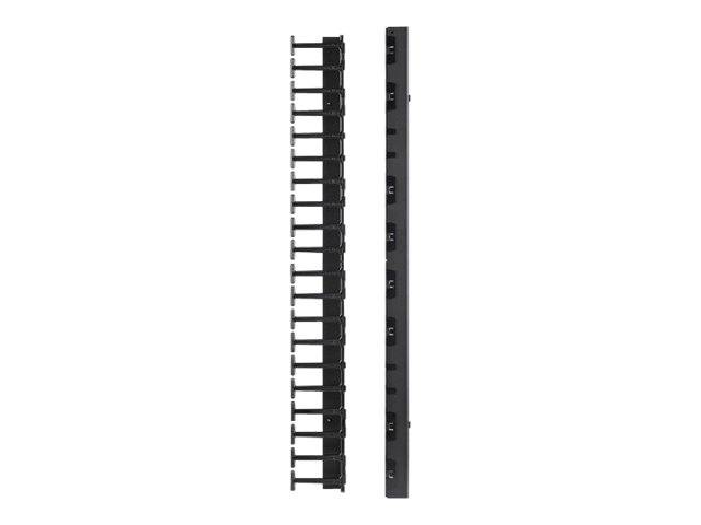 APC - Kabelführungsplatte für Schaltschrank - Schwarz - 42HE (Packung mit 2)