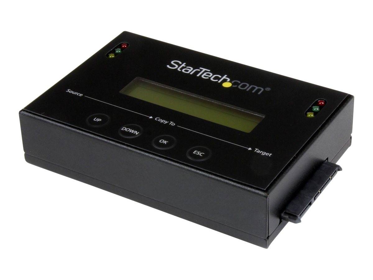 StarTech.com 11 Standalone Hard Drive Duplicator with Disk Image Library Manager For Backup & Restore, Store Several Ima