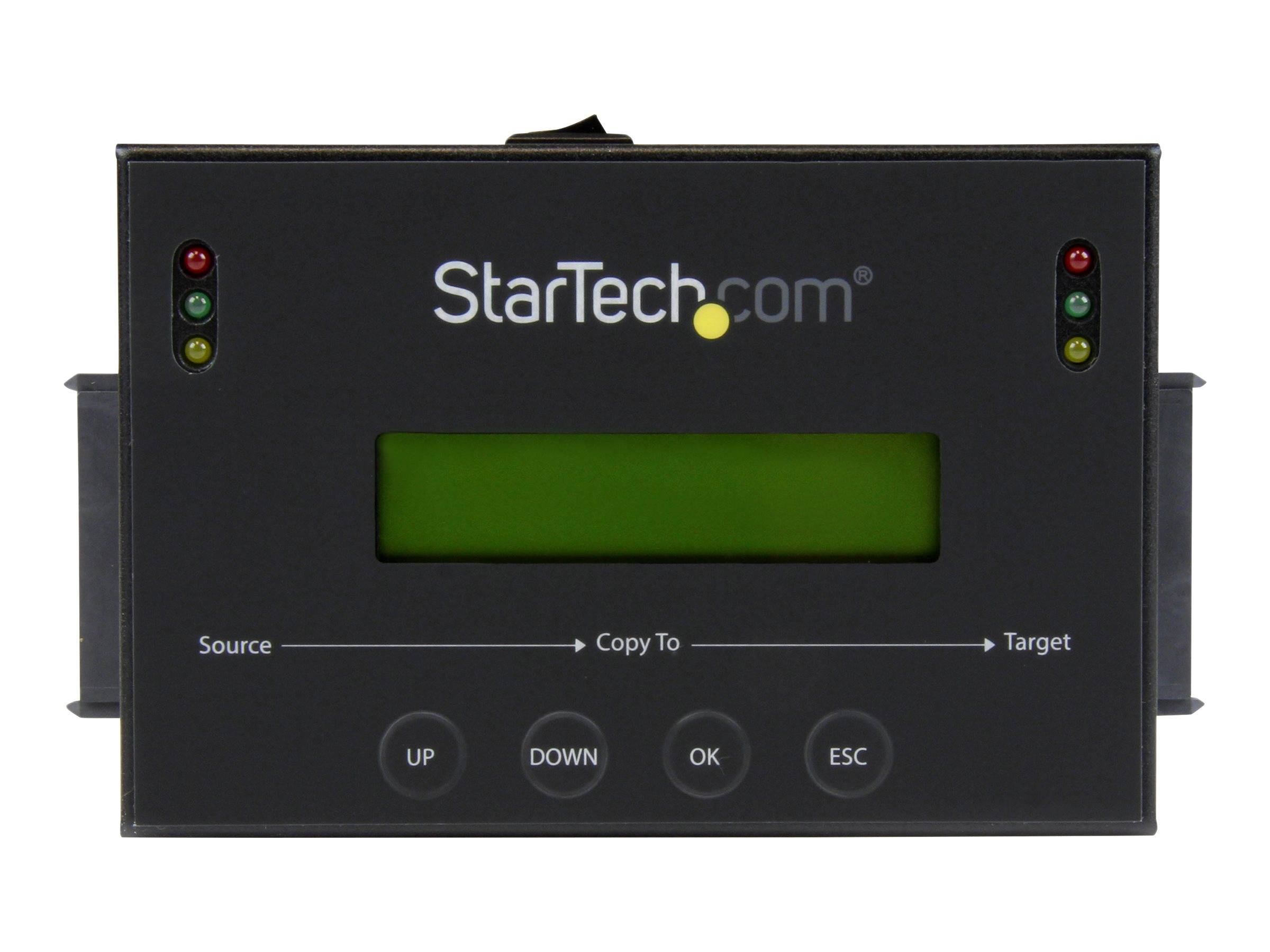 StarTech.com 11 Standalone Hard Drive Duplicator with Disk Image Library Manager For Backup & Restore, Store Several Ima