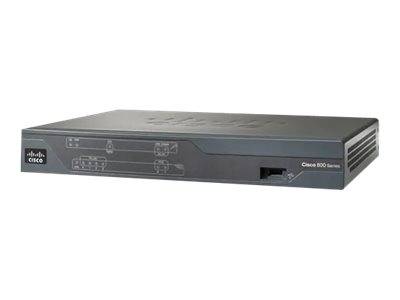 Cisco 888 G.SHDSL Router with CUBE - Router - DSL-Modem - 4-Port-Switch - WAN-Ports: 2 - 802.11b/g/n (draft 2.0)