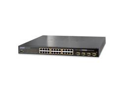PLANET WGSW-24040 - Switch - L2+ - managed - 20 x 10/100/1000 + 4 x Kombi-Gigabit-SFP