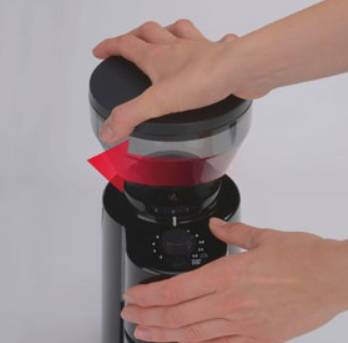 Cloer 7520 - Kaffeemühle - 150 W - Schwarz