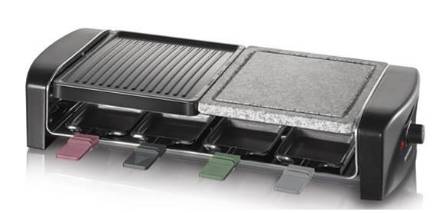 SEVERIN RG 9645 - Raclette/Grill/Heißer Stein