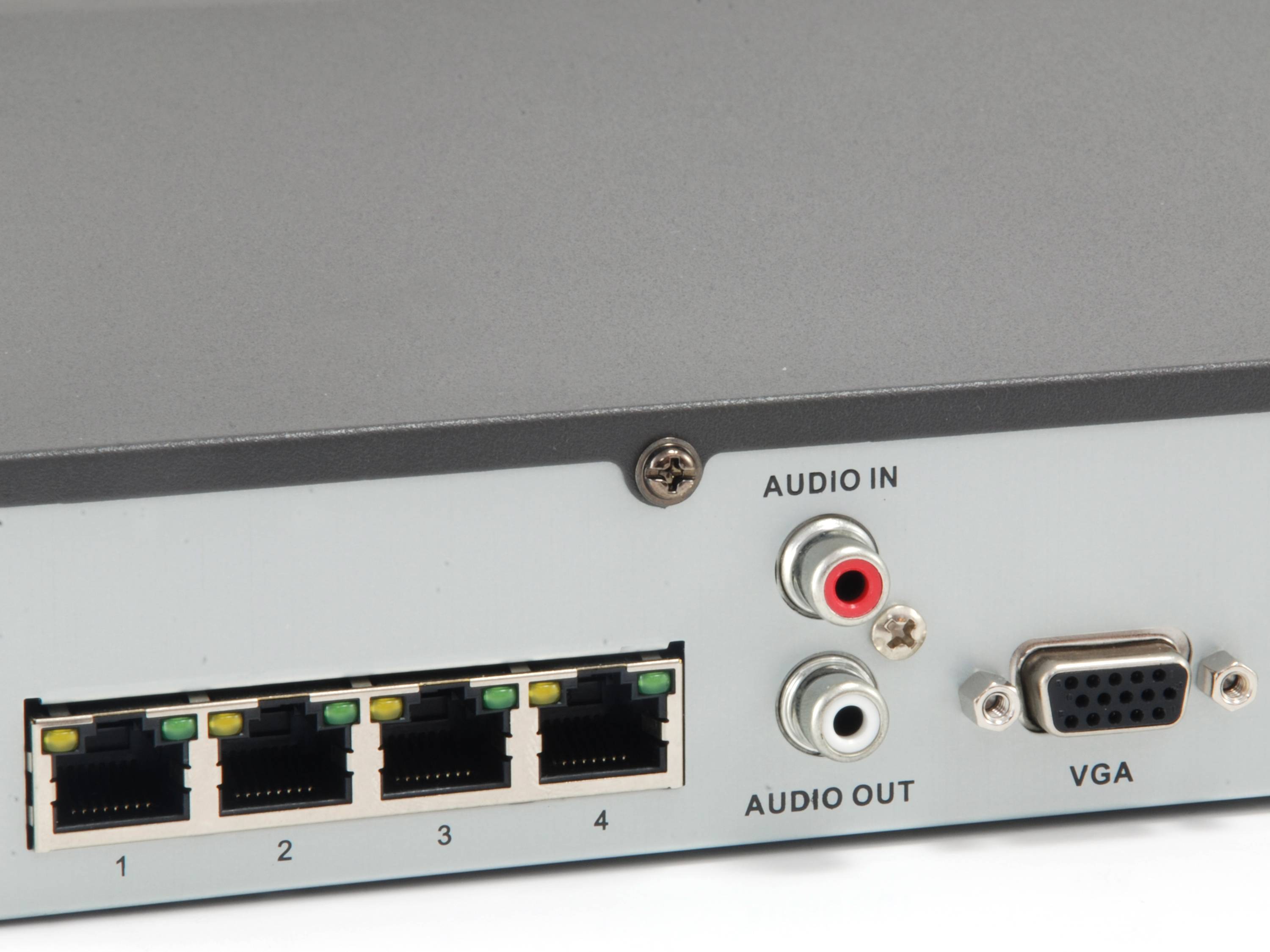 LevelOne NVR-0504 - NVR - 4 Kanäle - netzwerkfähig