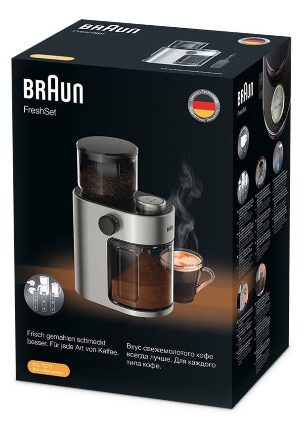 Braun FreshSet KG 7070 - Kaffeemühle - 110 W