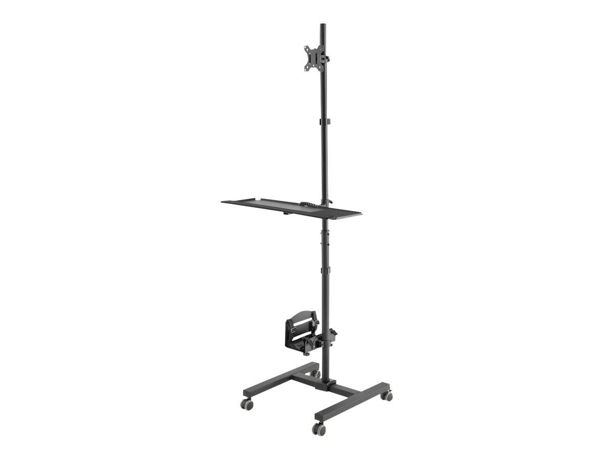 Neomounts by Newstar FPMA-MOBILE1700 - Wagen - für LCD-Display / PC-Ausrüstung - Schwarz - Bildschirmgröße: 25.4-81.3 cm (10"-32")