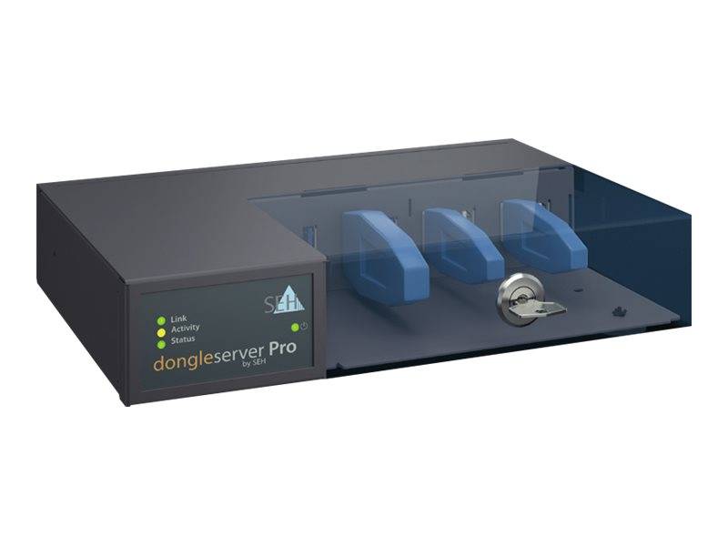 SEH dongleserver Pro - Geräteserver - 1GbE, USB 2.0