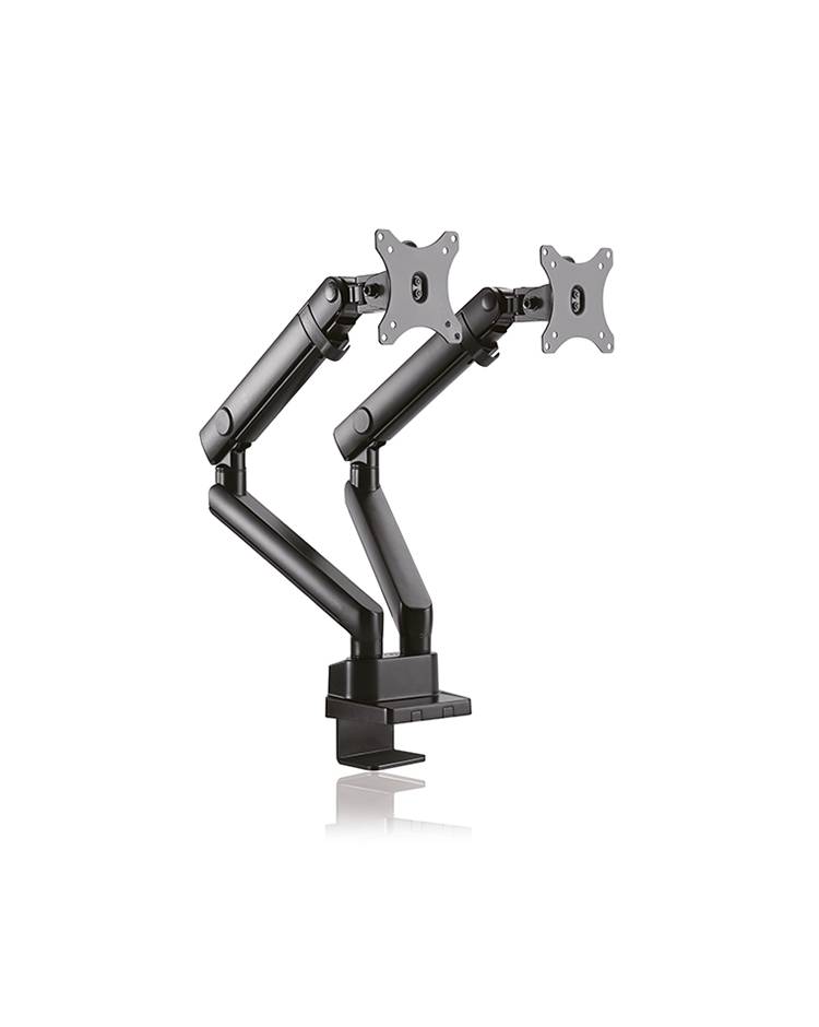 IB-MS314-T, Monitorständer mit Tischhalterung für zwei Monitore bis zu 32’’ (81 cm)