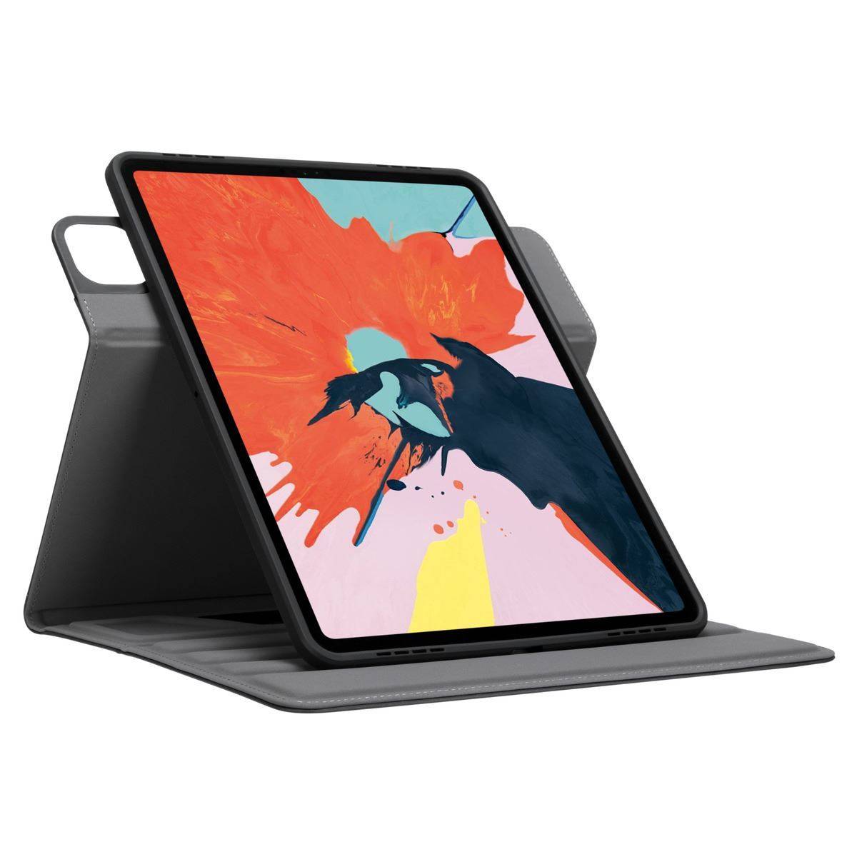 Targus VersaVu Classic - Flip-Hülle für Tablet - Polyurethan - Schwarz - 12.9" - für Apple 12.9-inch iPad Pro (3. Generation, 4. Generation)