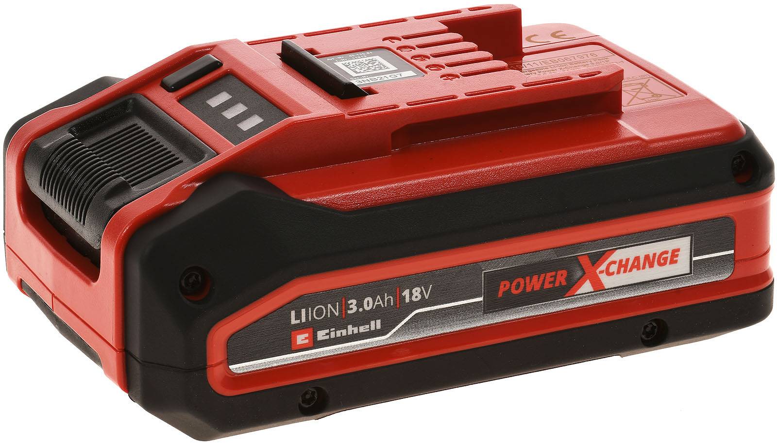 Einhell Werkzeug Akku 18V 3,0Ah Li-Ion PXC Plus universell verwendbar für alle Power X-Change Geräte, 18V, Li-Ion