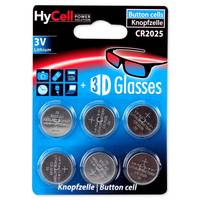 Ansmann 1516-0027, Einwegbatterie, CR2025, Lithium, 3 V, 6 Stück(e), Silber