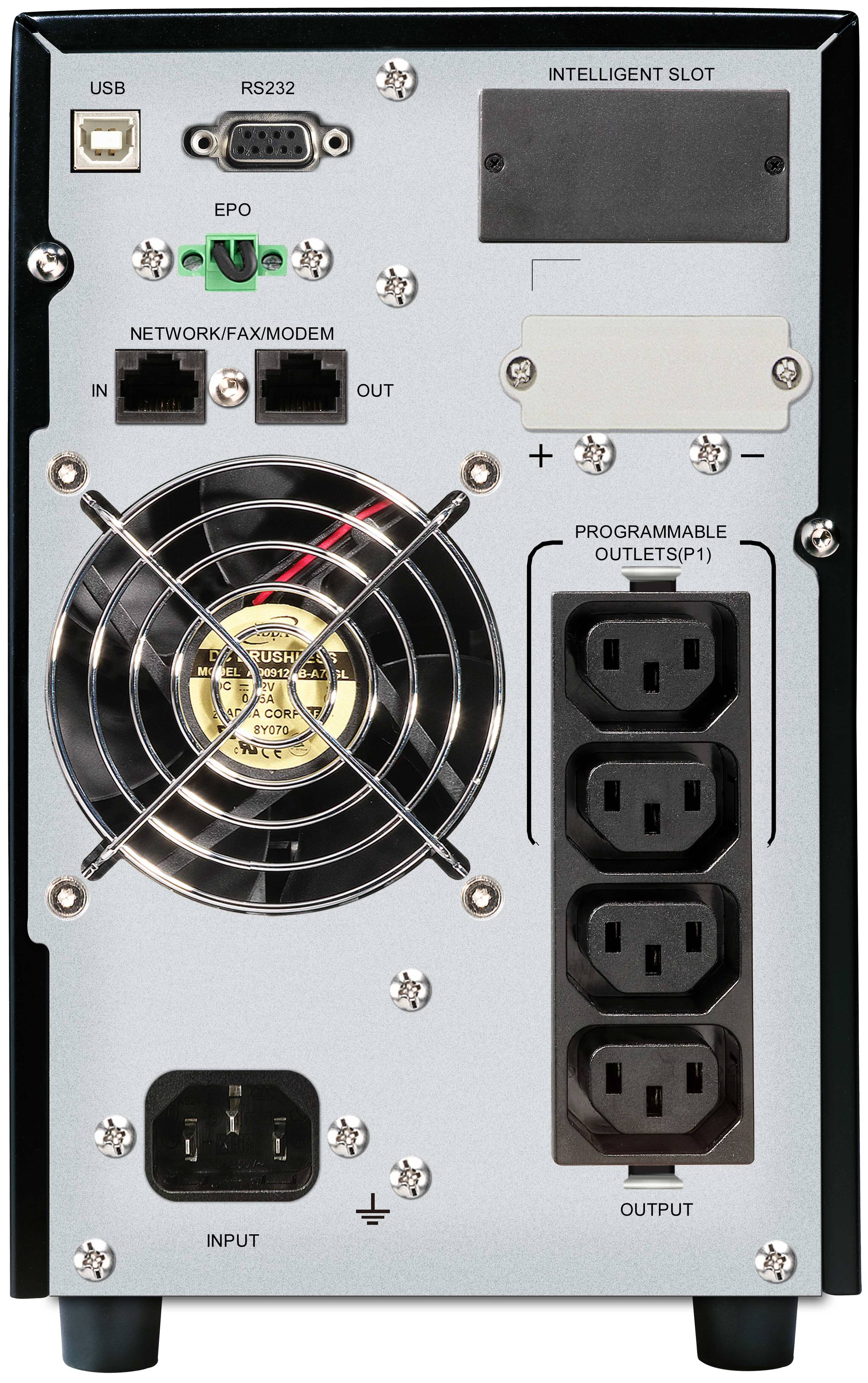 BLUEWALKER - PowerWalker VFI 1000 CG PF1 - USV - 1000 Watt