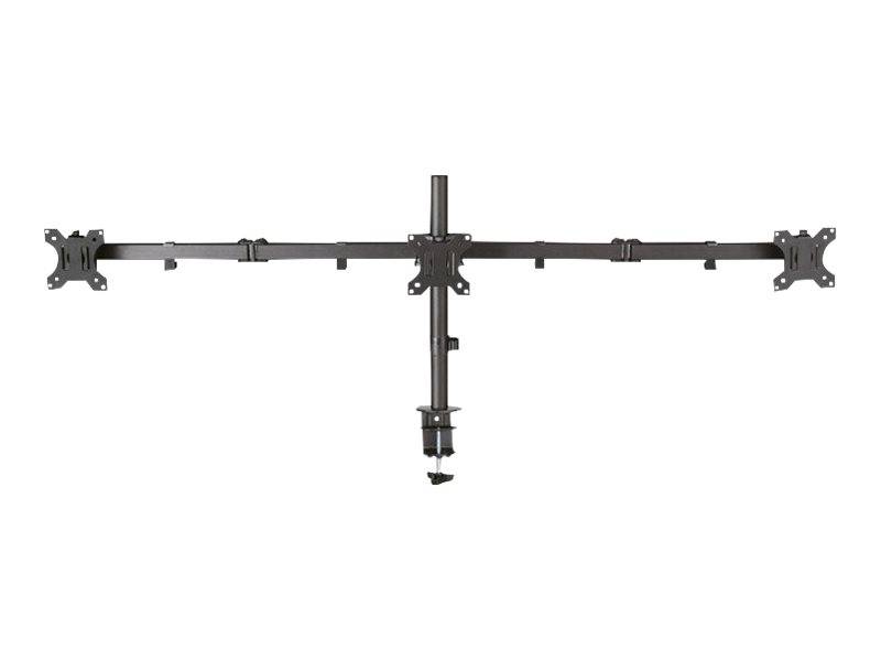 Neomounts Monitor-Tischhalterung FPMA-D550D3BLACK 3 Display(s) 25,4cm (10") - 68,6cm (27") Schwarz Schwenkbar, Rotierbar, Neigbar