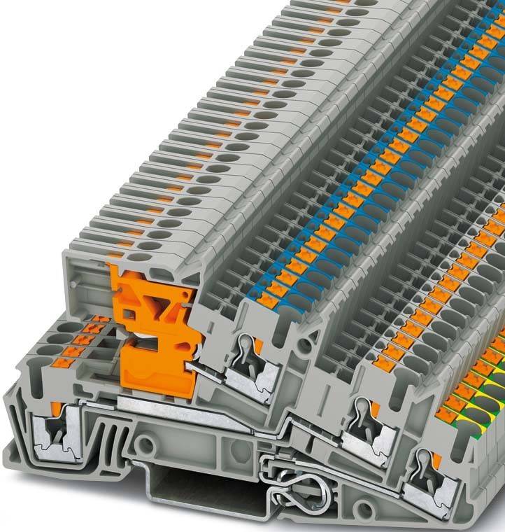 Phoenix Contact Inst.schutzleiterklemme PTI 2,5-PE/L/NT