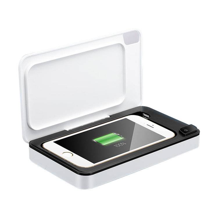 DataRoad tragbare UV-Licht-Sterilisator-Box X0001 - zur Sterilisation von Mobiltelefonen