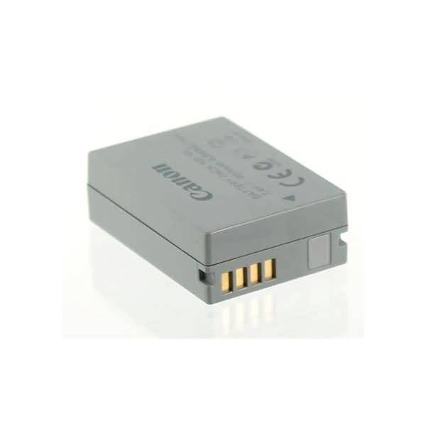 Akku für Canon NB-10L Li-Ion 7,4 Volt 920 mAh grau