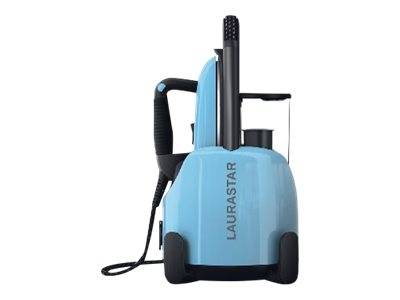 LAURASTAR LIFT+ - Dampfbügeleisen mit automatischer Abschaltung - Grundplatte: 3D-Aktiv-Bügelfläche - 2200 W - himmelblau