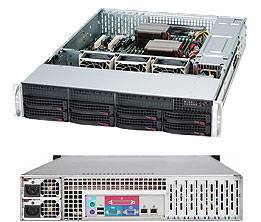 Supermicro SC825 TQC-R1K03LPB - Rack-Montage