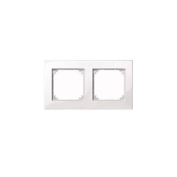 Merten M-PLAN-Rahmen 2f. pws/gl 515219