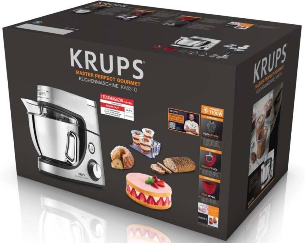 Krups Küchenmaschine KA 631D eds-geb