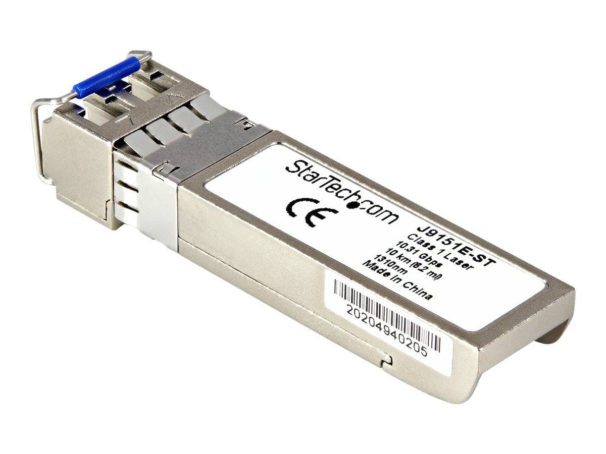 StarTech.com J9151E-ST Transceiver Modul (SFP+ Module, 10GBase-LR HP kompatibel, Glasfaser, 1310nm, LC Single Mode mit D