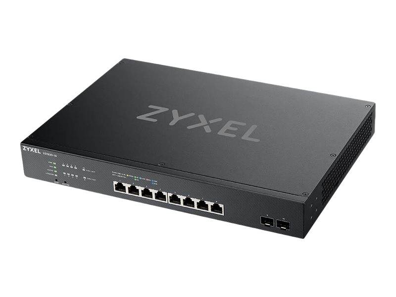 Zyxel XS1930-10 - Switch - Smart - 8 x 100/1000/2.5G/5G/10GBase-T + 2 x 10 Gigabit SFP+