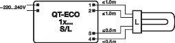OSRAM BETRIEBSGERÄTE Elektronischer Trafo QTECO1x18-24/220240S