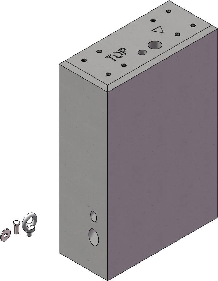 ABL GmbH E-Mobility Fertigfundament aus Beton EMH9999