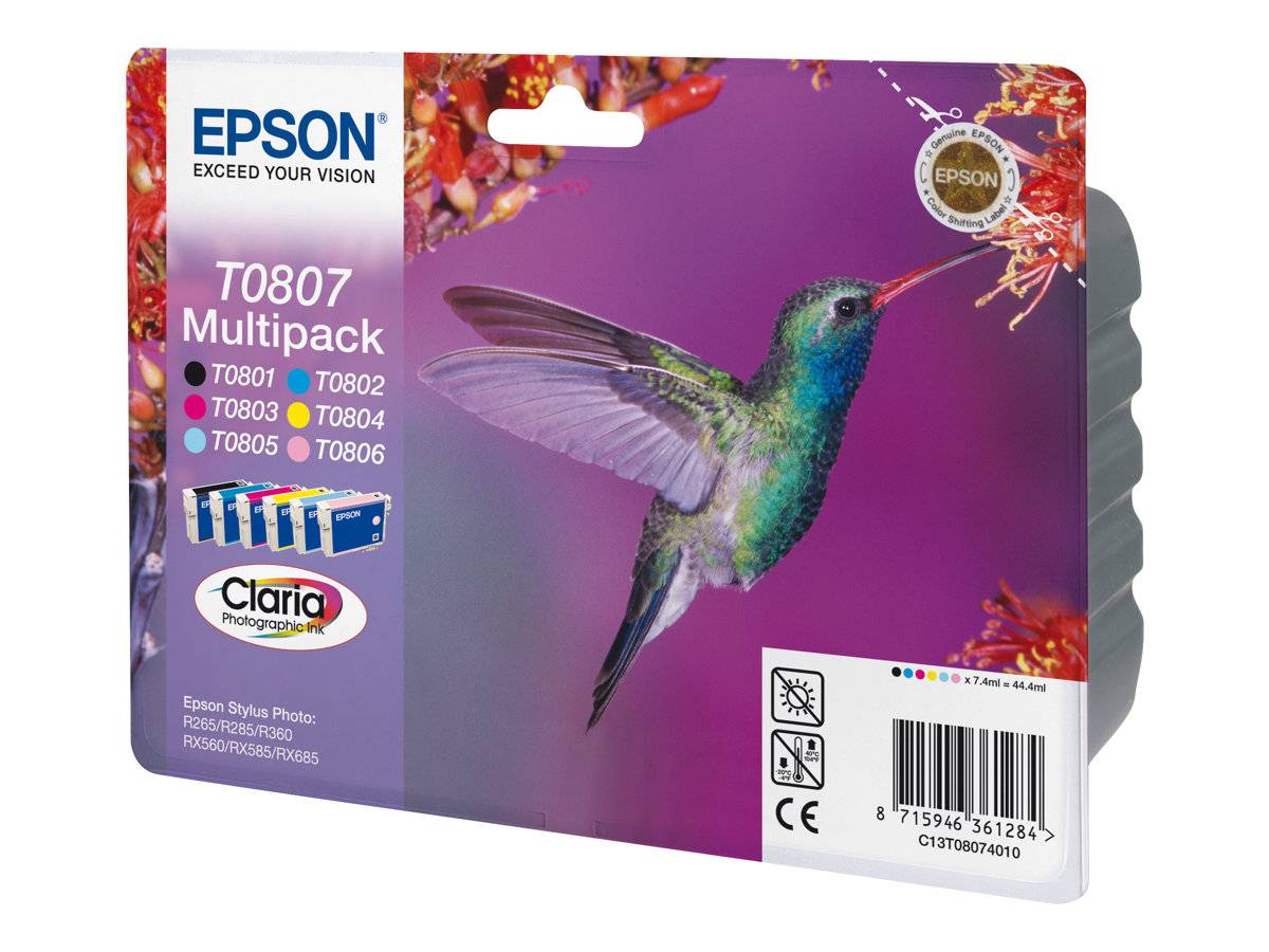 Epson Multipack - Schwarz, Gelb, Cyan, Magenta, hellmagentafarben, hell Cyan
