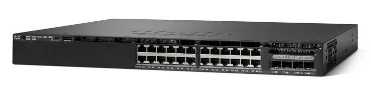 Cisco Catalyst 3650-24TD-S - Switch - L3 - managed