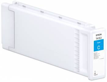 Weiße Epson T41E2 Cyan-Tintenpatrone mit großem 
