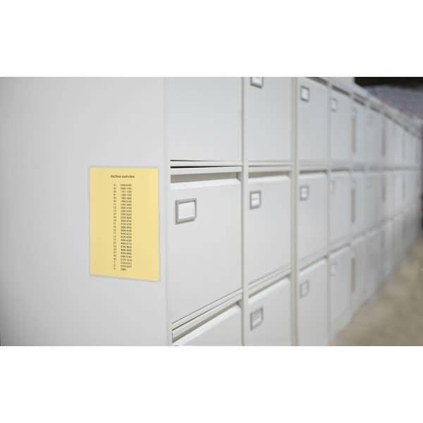 Kennzeichnungstasche selbstklebend A4 VE=50 Stück