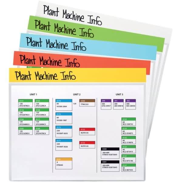Kennzeichnungstasche selbstklebend A4 VE=10 Stück