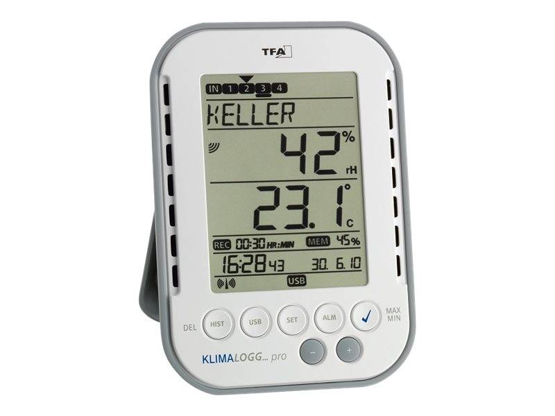TFA KlimaLogg Pro - Thermo-Hygrometer - digital