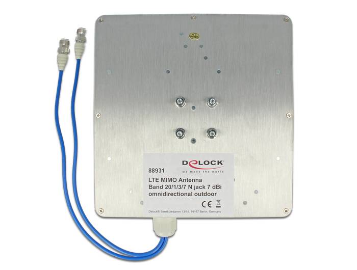 DeLOCK LTE MIMO Band 1/3/7/20 Antenna - Antenne