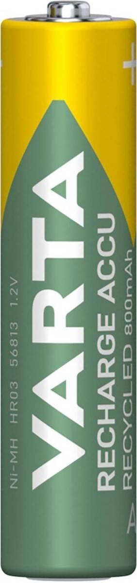 Eine grüne Batterie mit der Aufschrift 