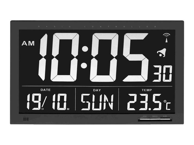 TFA XL - Wecker - elektronisch - geeignet für