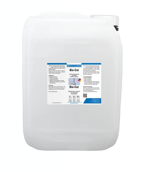 WEICON Bio-Cut | Bohr- und Schneidöl | 10 L | transparent
