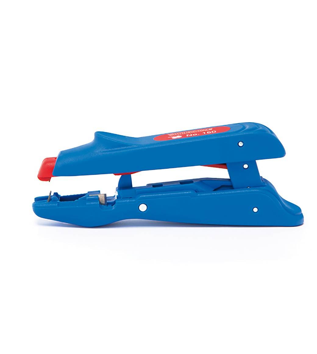 WEICON 51000150 Mini-Duo, No.150 blau/rot, Abisolierzange Seitenschneider