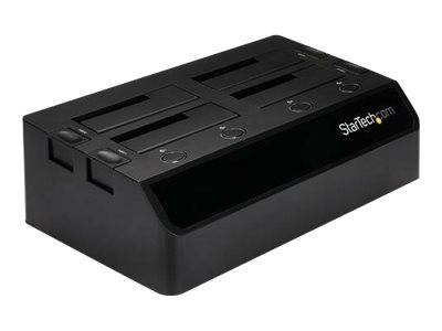 StarTech.com 4-Bay USB 3.0 to SATA Hard Drive Docking Station, USB Hard Drive Dock, External 2.53.5 SATA III (6Gbps)