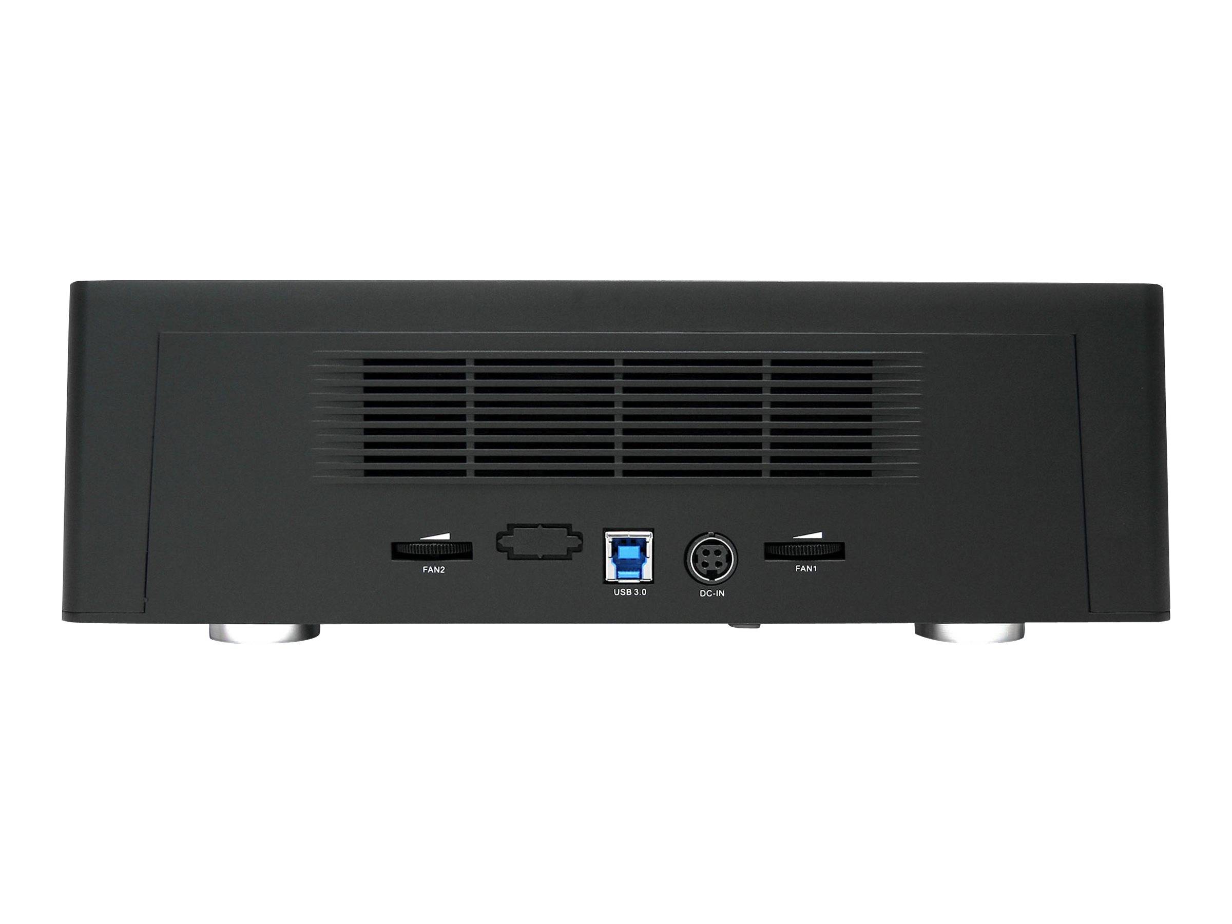 StarTech.com 4-Bay USB 3.0 to SATA Hard Drive Docking Station, USB Hard Drive Dock, External 2.53.5 SATA III (6Gbps)