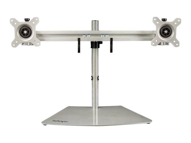 StarTech.com Doppelmonitorhalterung - Ergonomische, freistehende Doppelmonitor-Tischhalterung für zwei 24" Bildschirme(j
