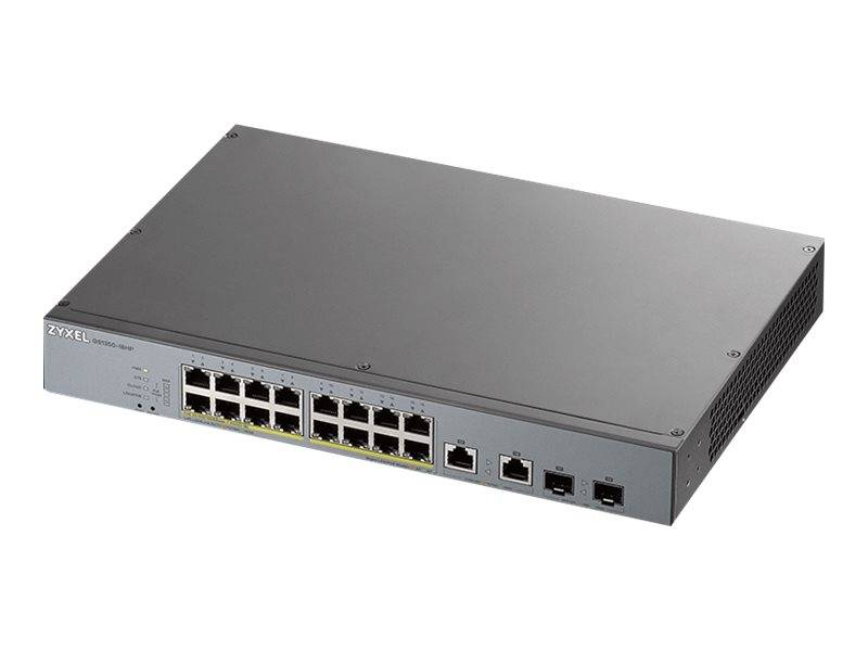 Zyxel GS1350-18HP - Switch - Smart - 16 x 10/100/1000 (PoE+)