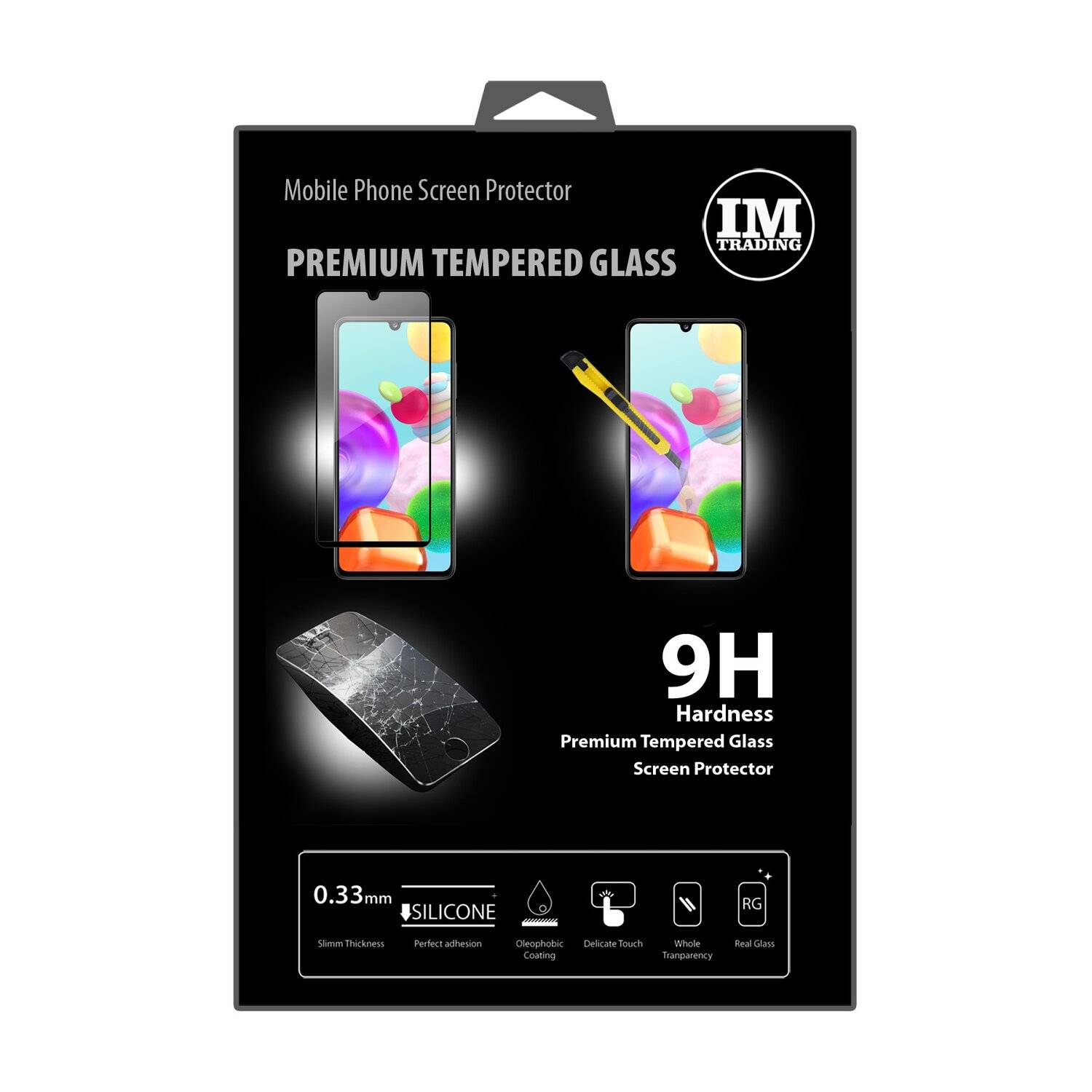 cofi1453® 5D Schutz Glas kompatibel mit SAMSUNG GALAXY A41 (A415F) Curved Schutz Folie Vollständig Klebend und Abdeckung