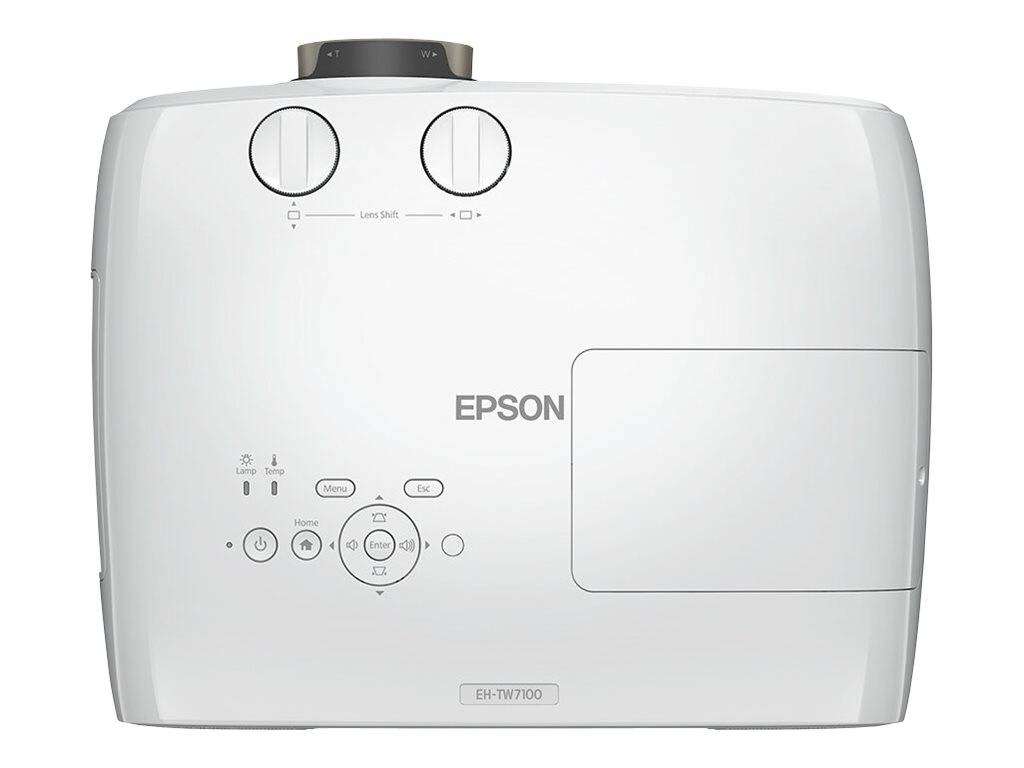 Epson Beamer EH-TW7100 LCD 3000 ANSI-Lumen 3840 x 2160 UHD 4K mit Fernbedienung, 3D ready, 4K unterstützt