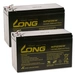 KungLong Blei-Gel-Akkus für USV APC Smart-UPS SC 1000 - 2U Rackmount/Tower 9Ah 12V, 12V, Lead-Acid KungLong Blei-Gel-Akkus für USV APC Smart-UPS SC 1000 - 2U Rackmount/Tower 9Ah 12V, 12V, Lead-Acid
