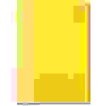 Heftschoner PP A4 transparent gelb
